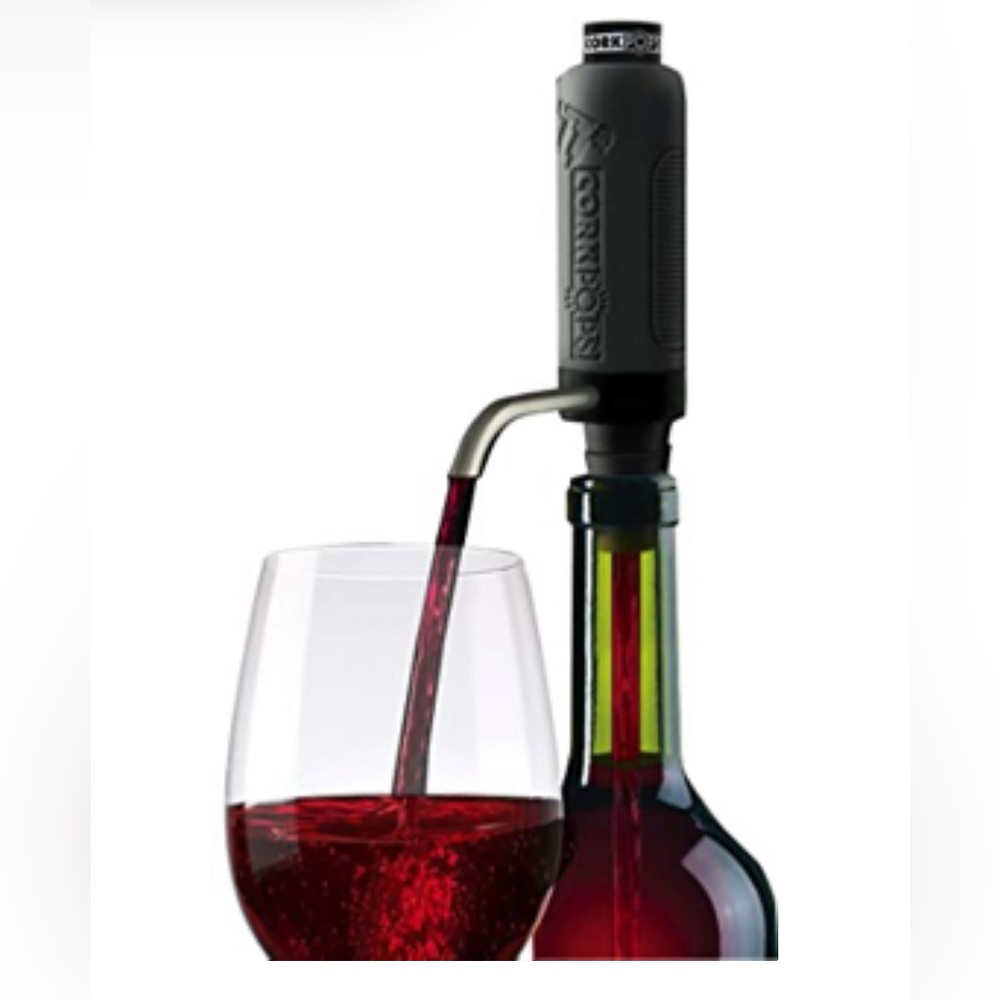 New Cork Pops Nicholas Collection VinOstream Wine Bottle Aerator and Dispenser